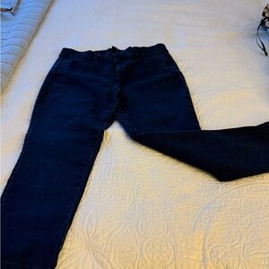 Banana Republic Sloan Crop in Deep Navy